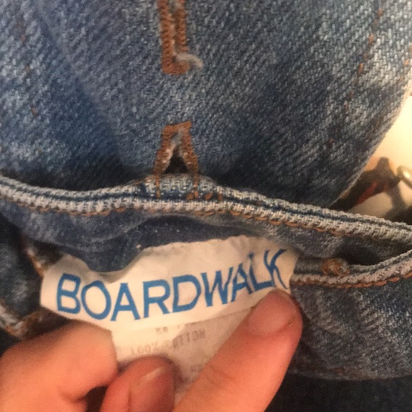 Beautiful Vintage Plus Size Denim Pinafore Dress - Picture 4 of 8